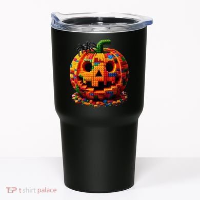 Halloween Master Builder Pumpkin Tumbler