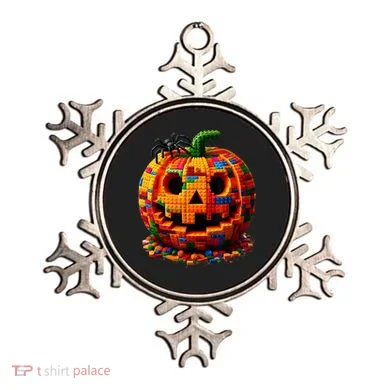 Halloween Master Builder Pumpkin Ornament