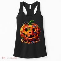 Halloween Master Builder Pumpkin Women's Tank Top thumb 0