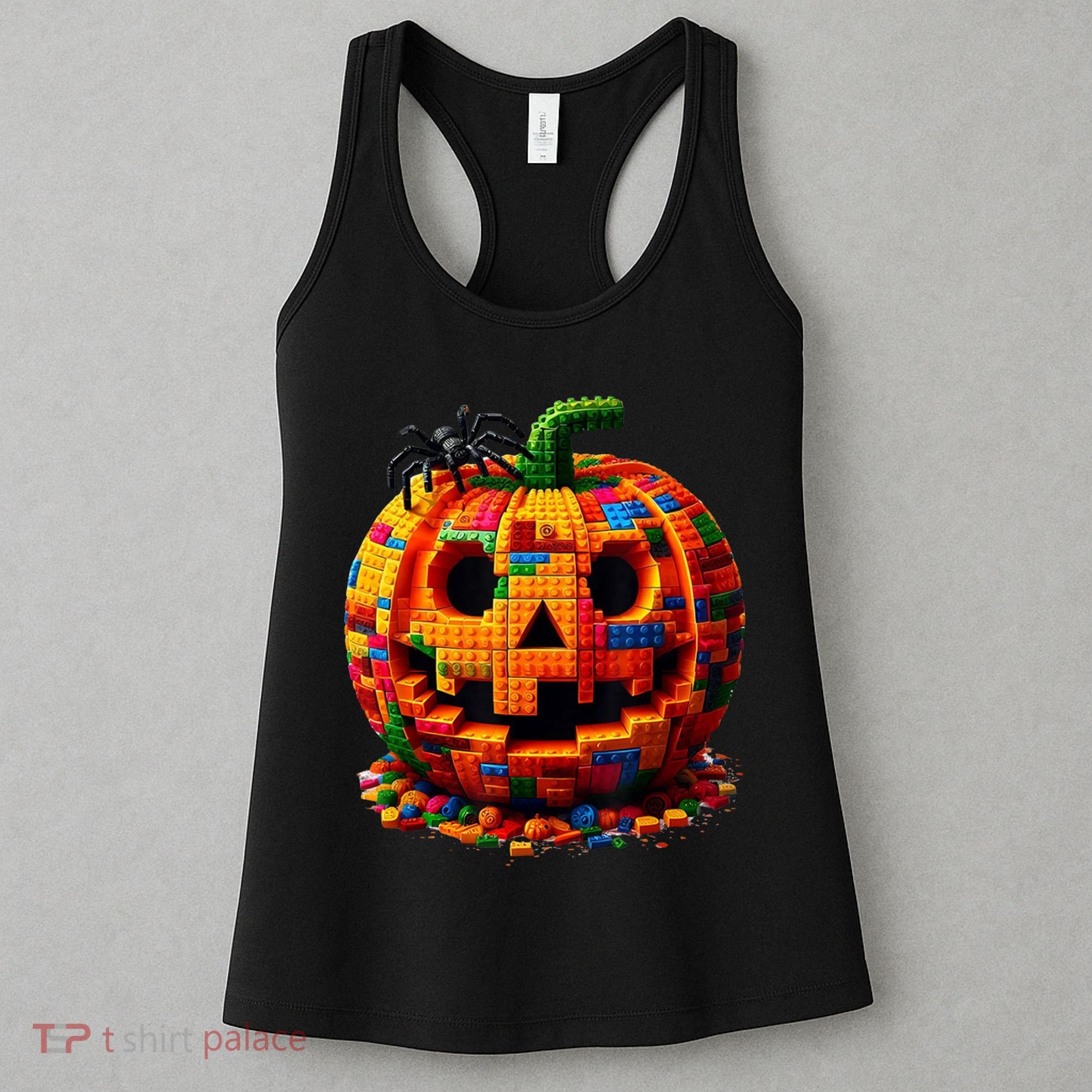 Halloween Master Builder Pumpkin Women's Tank Top