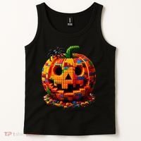 Halloween Master Builder Pumpkin Tank Top thumb 2