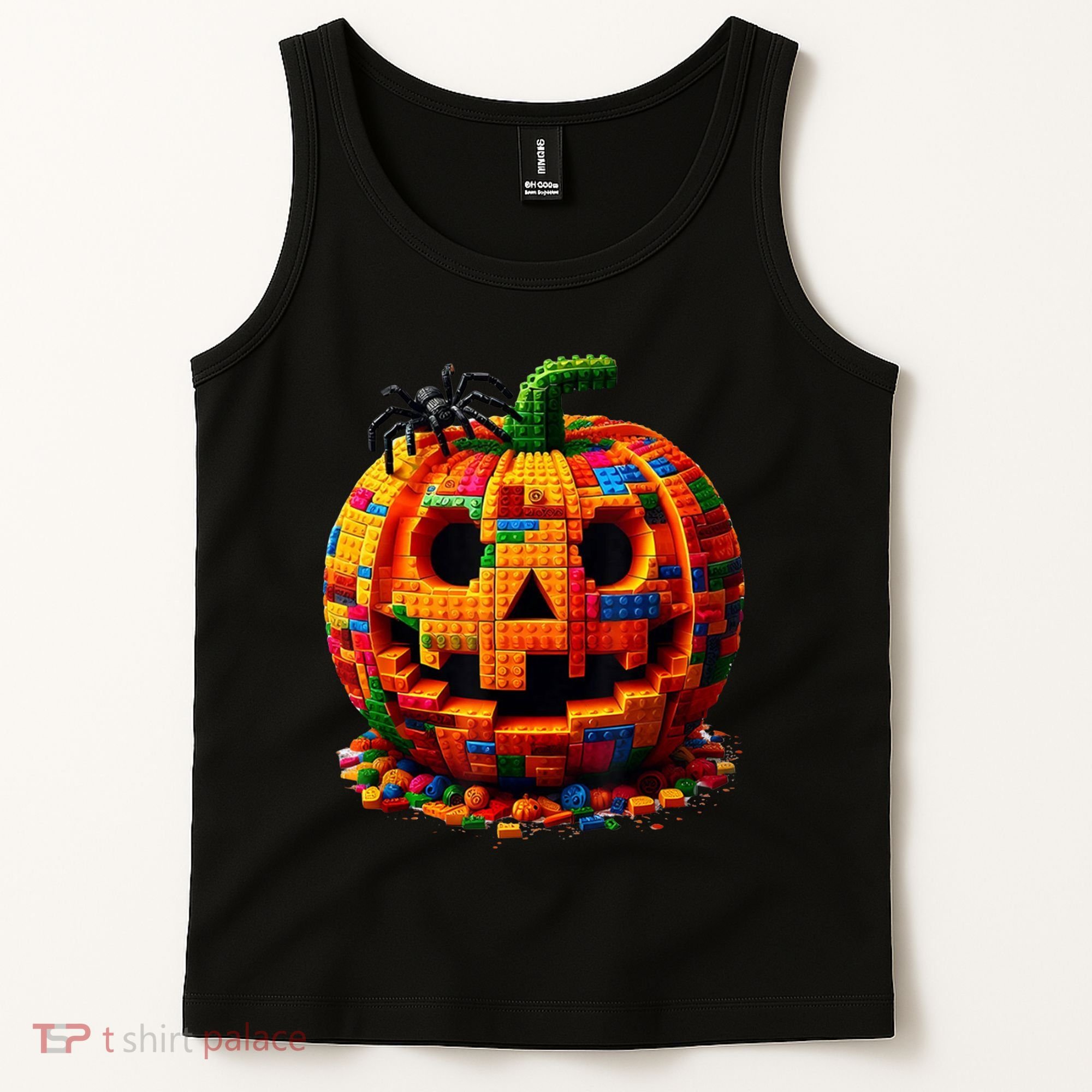 Halloween Master Builder Pumpkin Tank Top