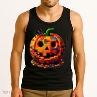 Halloween Master Builder Pumpkin Tank Top thumb 3
