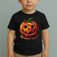 Halloween Master Builder Pumpkin Toddler T-Shirt thumb 2