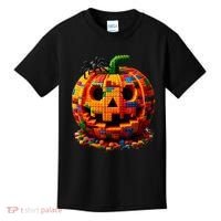Halloween Master Builder Pumpkin Kids T-Shirt thumb 0
