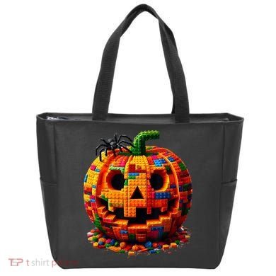 Halloween Master Builder Pumpkin Tote Bag