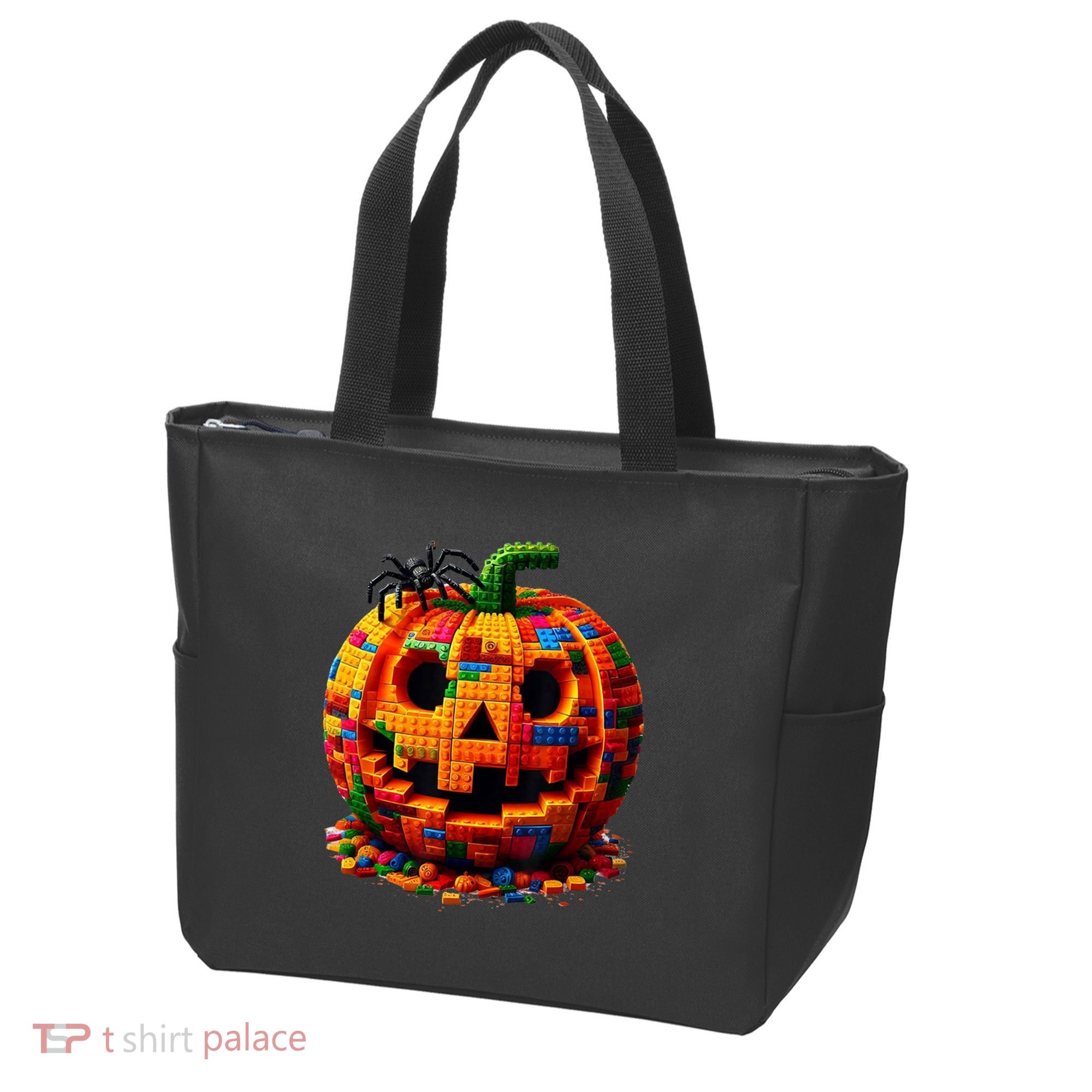 Halloween Master Builder Pumpkin Tote Bag