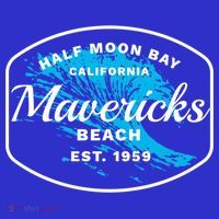 Half Moon Bay Mavericks Beach Surfing Gift Travel Gift Mousepad thumb 1