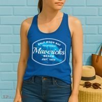 Half Moon Bay Mavericks Beach Surfing Gift Travel Gift Women's Tank Top thumb 2