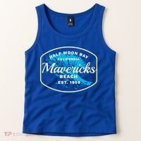 Half Moon Bay Mavericks Beach Surfing Gift Travel Gift Tank Top thumb 2