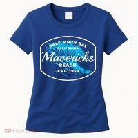 Half Moon Bay Mavericks Beach Surfing Gift Travel Gift Women's T-Shirt thumb 0