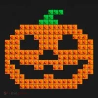Halloween Master Builder Pumpkin Brick Building Block Toddler Hoodie thumb 2