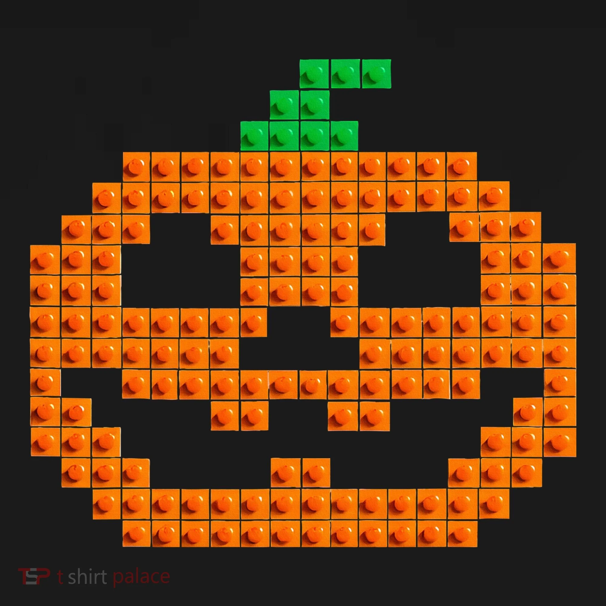 Halloween Master Builder Pumpkin Brick Building Block Tank Top