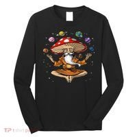Hippie Mushroom Buddha Long Sleeve Shirt thumb 0