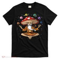 Hippie Mushroom Buddha T-Shirt thumb 0