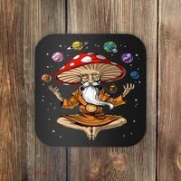 Hippie Mushroom Buddha Coaster thumb 0