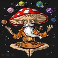 Hippie Mushroom Buddha Pajama Set thumb 2