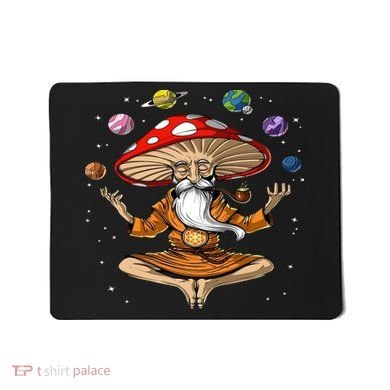 Hippie Mushroom Buddha Mousepad