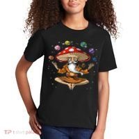 Hippie Mushroom Buddha Kids T-Shirt thumb 2