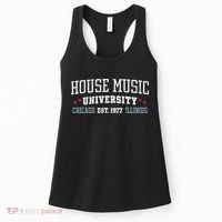House Music Chicago House Music DJ EDM Women's Tank Top thumb 0