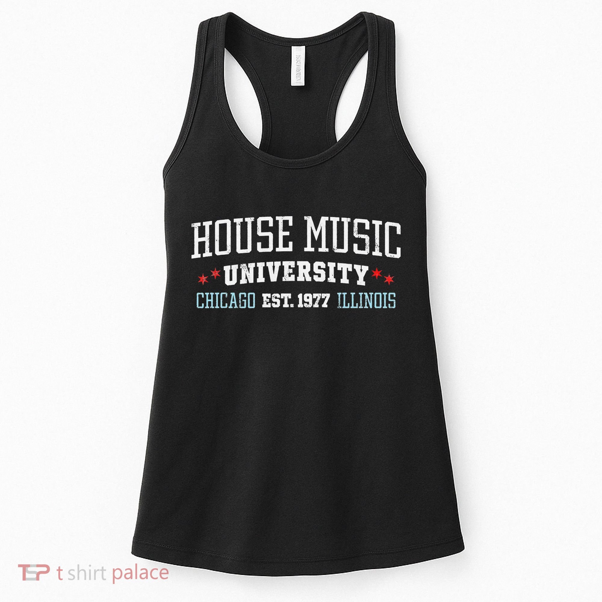 House Music Chicago House Music DJ EDM Women's Tank Top