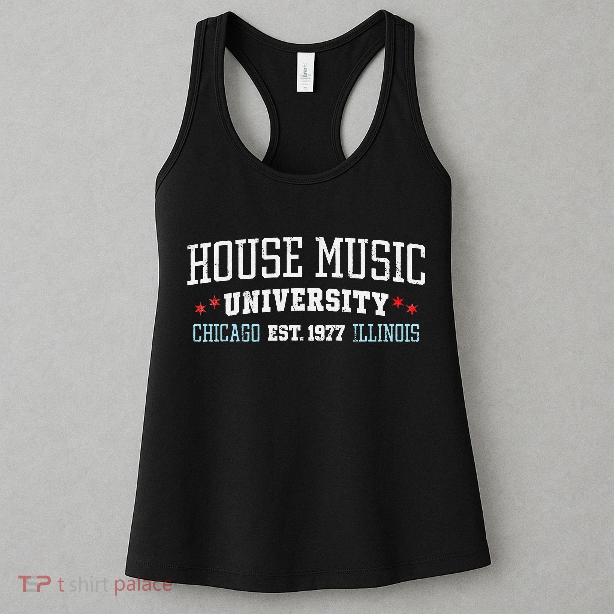 House Music Chicago House Music DJ EDM Women's Tank Top