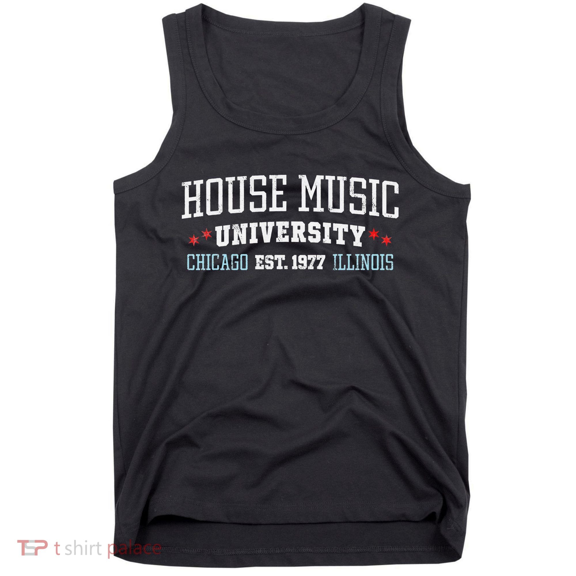 House Music Chicago House Music DJ EDM Tank Top