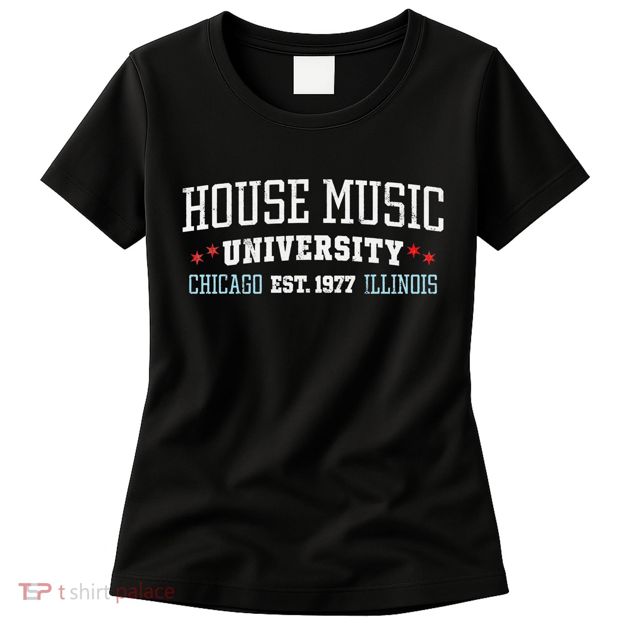 House Music Chicago House Music DJ EDM Women's T-Shirt