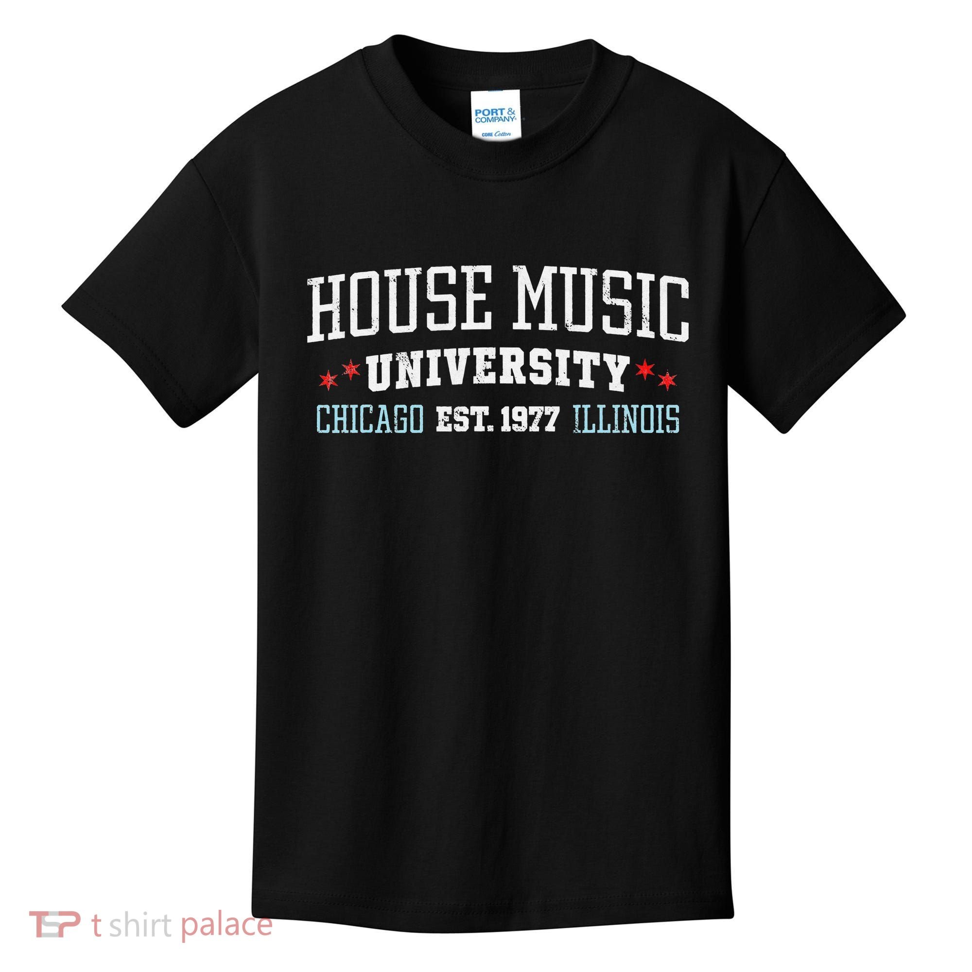 House Music Chicago House Music DJ EDM Kids T-Shirt