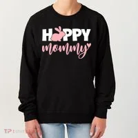 Happy Mommy Cute Bunny Women's Sweatshirt thumb 0