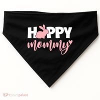 Happy Mommy Cute Bunny USA-Made Doggie Bandana thumb 0