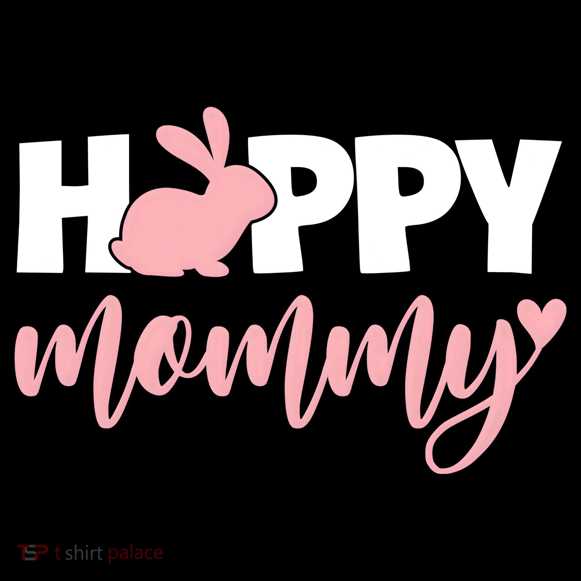 Happy Mommy Cute Bunny USA-Made Doggie Bandana