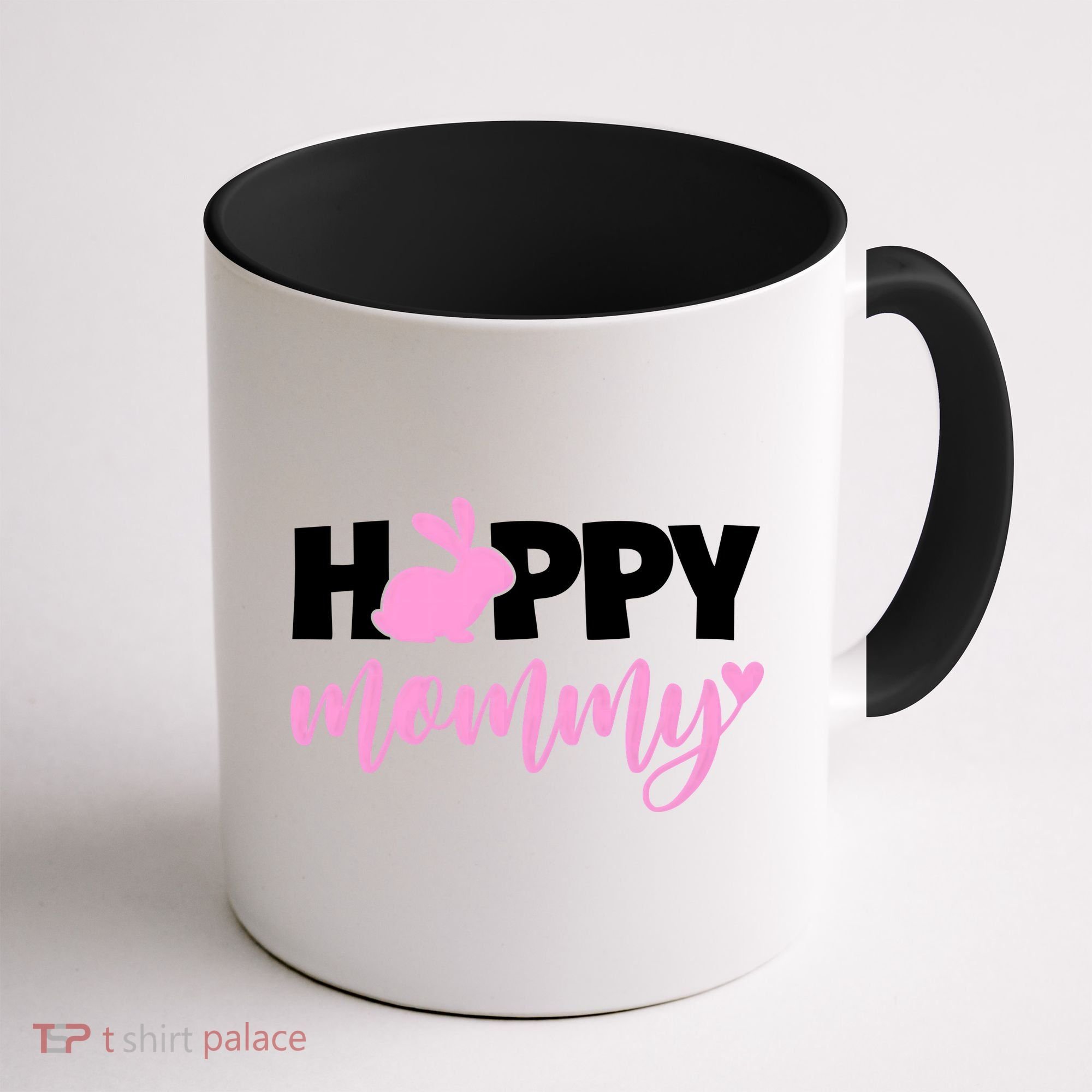 Happy Mommy Cute Bunny Coffee Mug
