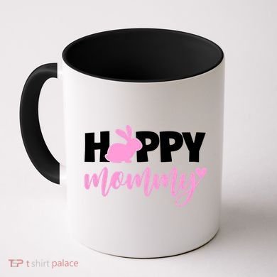 Happy Mommy Cute Bunny Coffee Mug