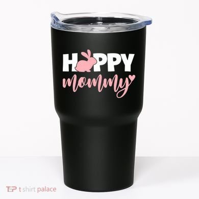 Happy Mommy Cute Bunny Tumbler