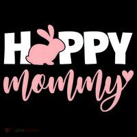 Happy Mommy Cute Bunny Ornament thumb 1