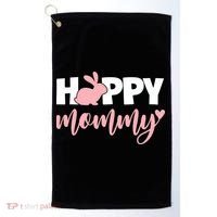 Happy Mommy Cute Bunny Golf Towel thumb 0