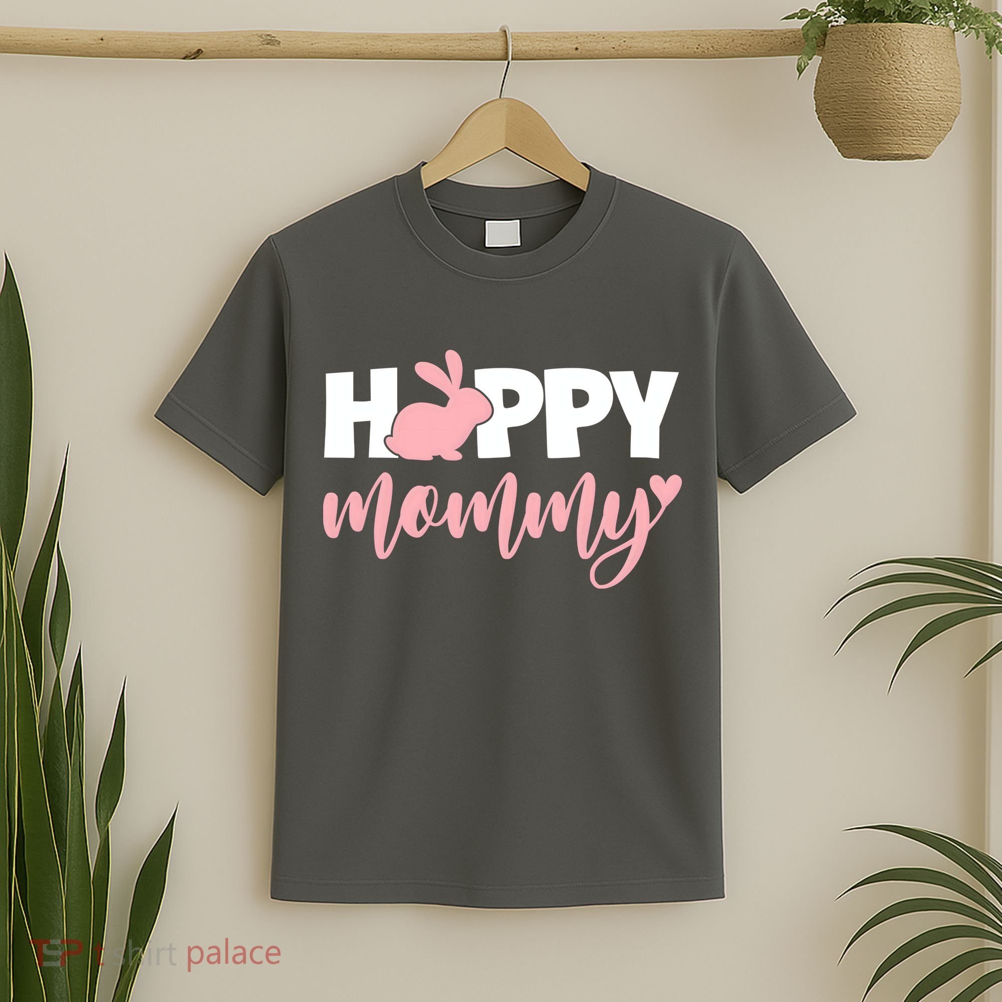 Happy Mommy Cute Bunny T-Shirt