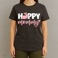 Happy Mommy Cute Bunny T-Shirt thumb 4
