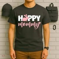 Happy Mommy Cute Bunny T-Shirt thumb 6