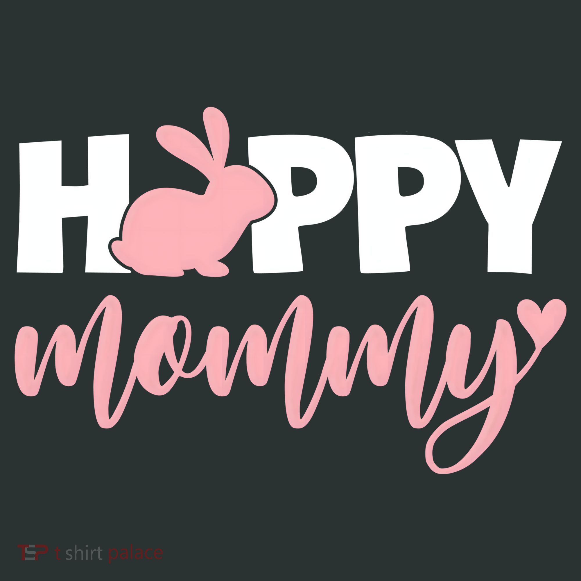 Happy Mommy Cute Bunny T-Shirt