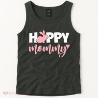 Happy Mommy Cute Bunny Tank Top thumb 2