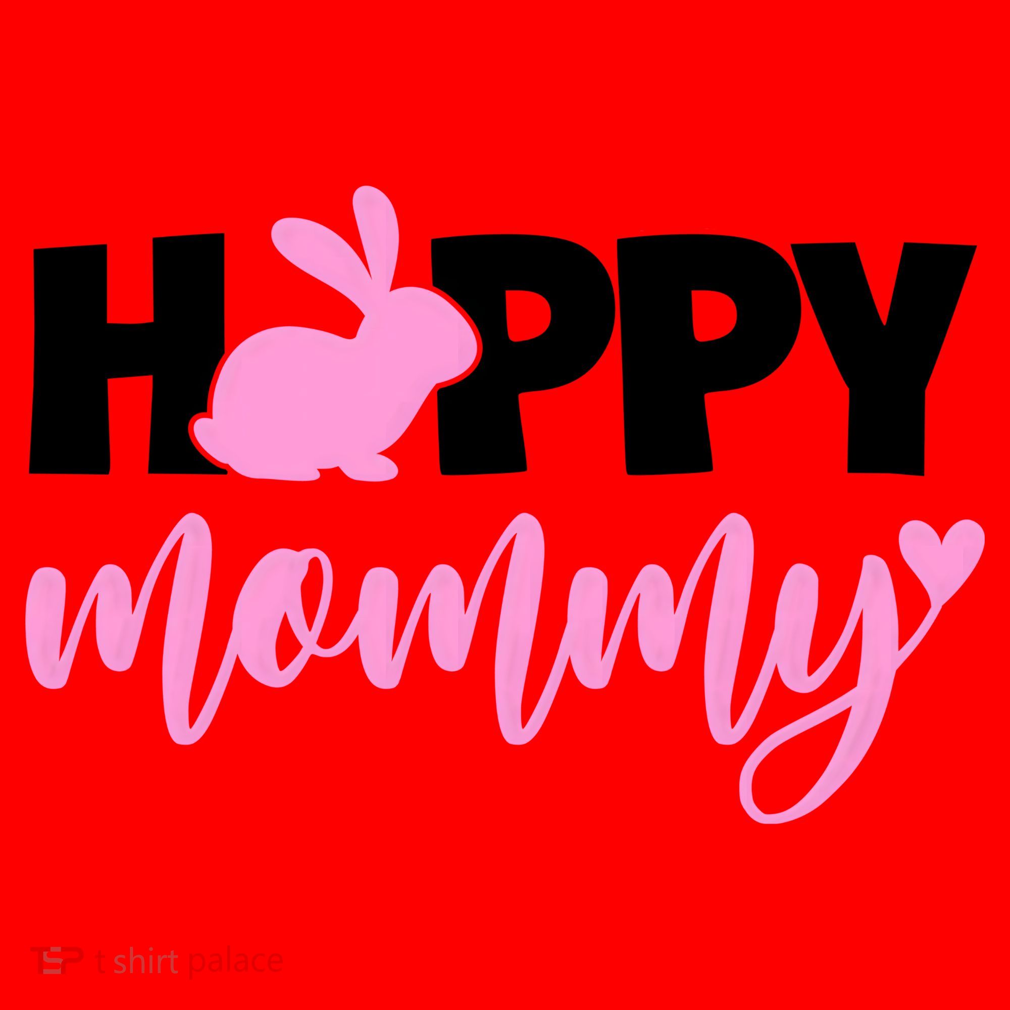 Happy Mommy Cute Bunny Santa Hat