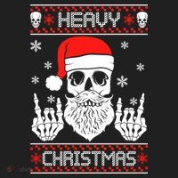 Heavy Metal Christmas 2020 Ugly Christmas Cool Gift Hat thumb 2