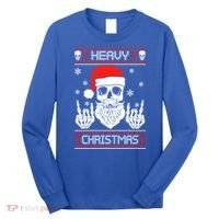Heavy Metal Christmas 2020 Ugly Christmas Cool Gift Long Sleeve Shirt thumb 0