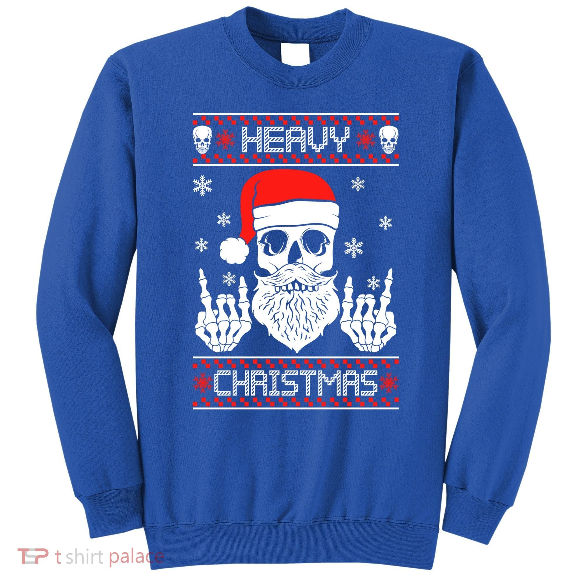 Heavy Metal Christmas 2020 Ugly Christmas Cool Gift Sweatshirt