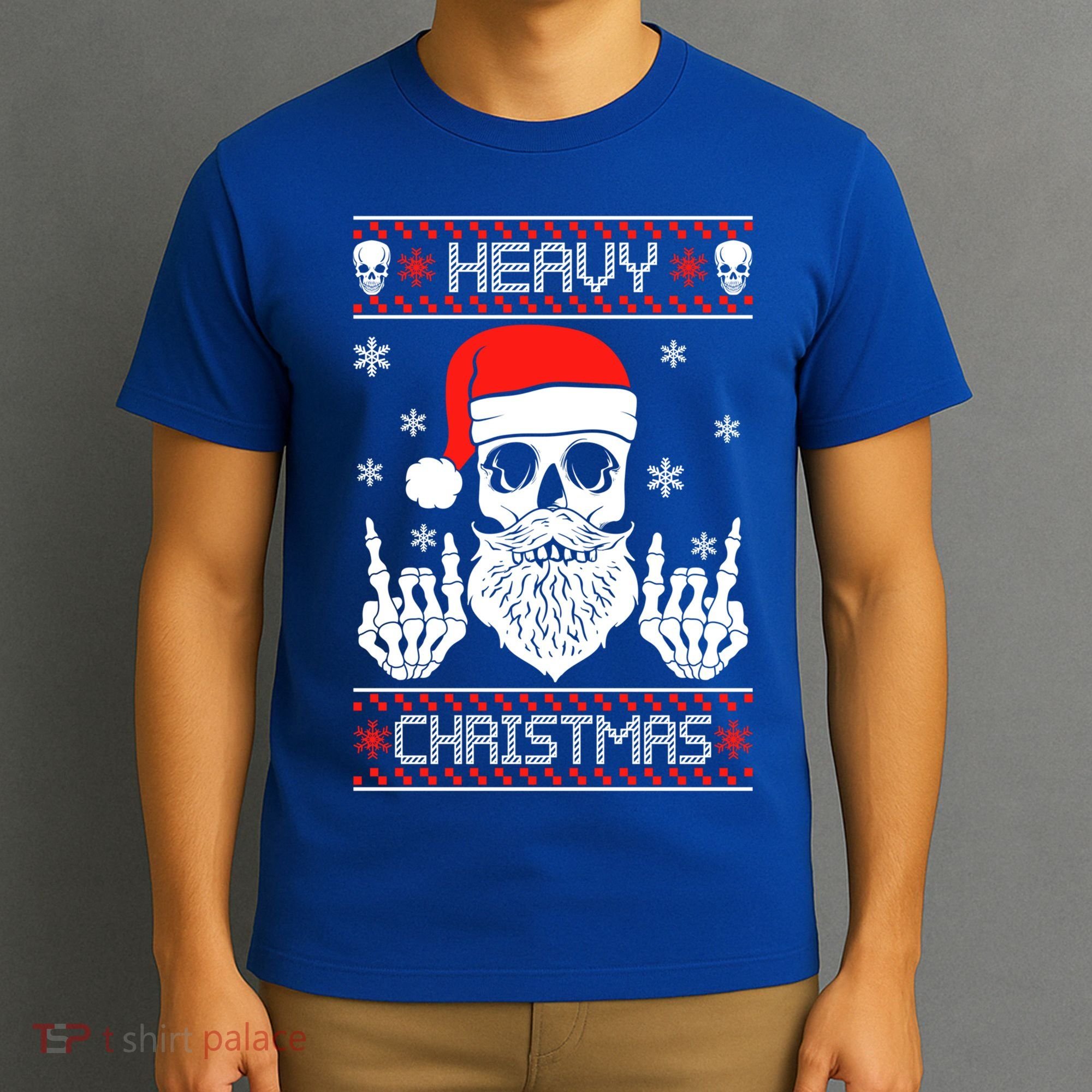 Heavy Metal Christmas 2020 Ugly Christmas Cool Gift T-Shirt