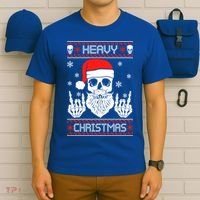Heavy Metal Christmas 2020 Ugly Christmas Cool Gift T-Shirt thumb 6