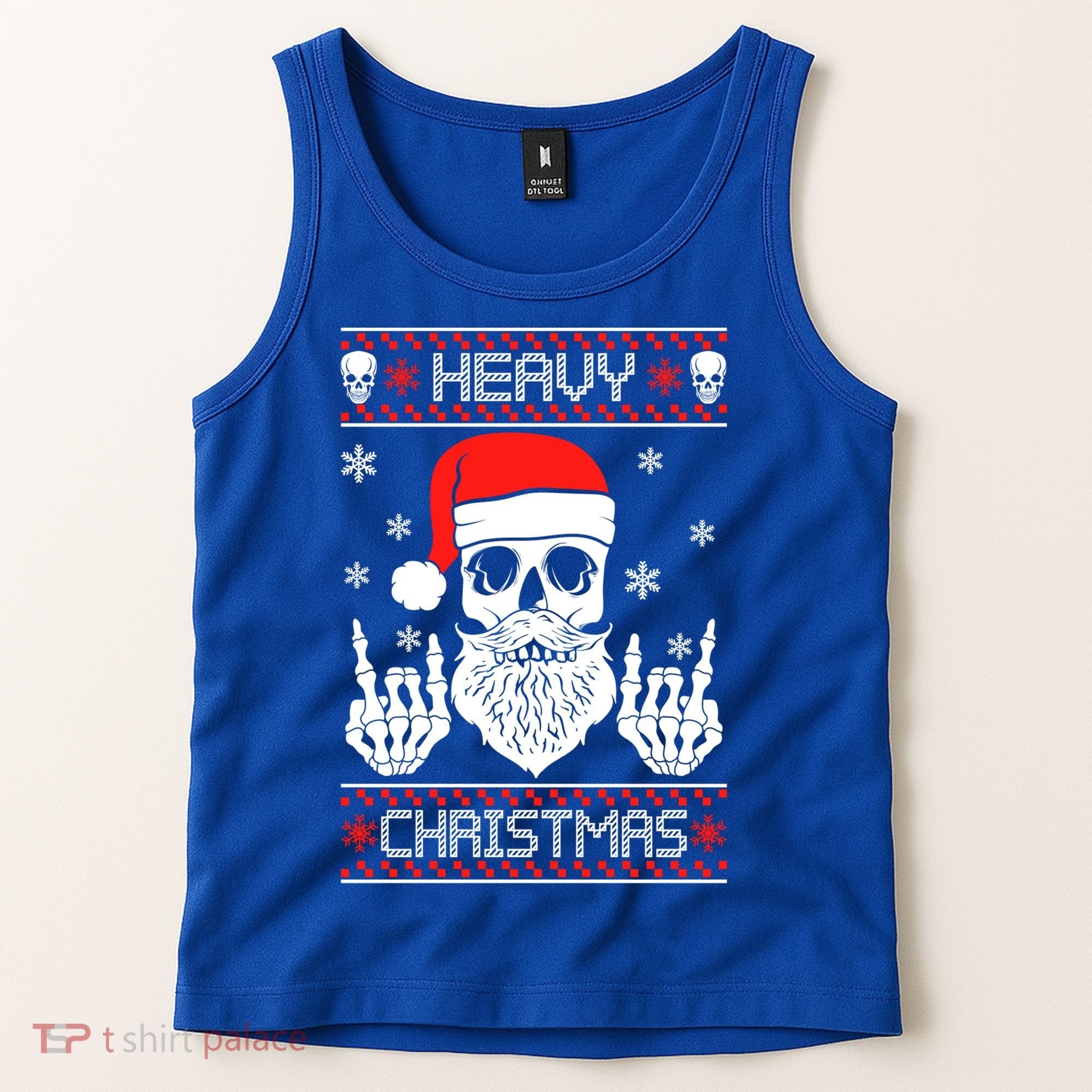 Heavy Metal Christmas 2020 Ugly Christmas Cool Gift Tank Top