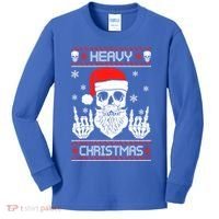 Heavy Metal Christmas 2020 Ugly Christmas Cool Gift Kids Long Sleeve Shirt thumb 0